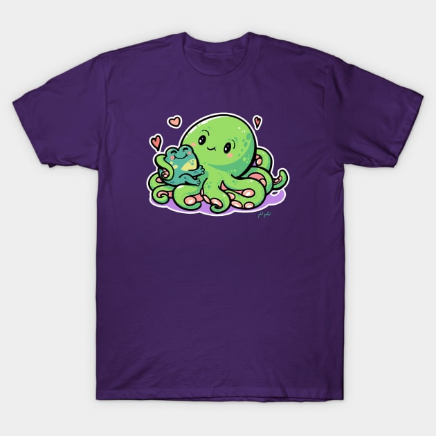 octopus love T-Shirt by phleep